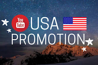 do youtube video promotion in USA
