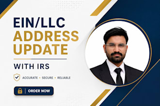 change your address and name on your ein with irs