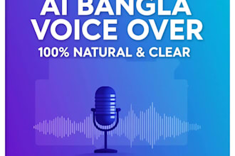 do bangla ai voice over for youtube reels and ads