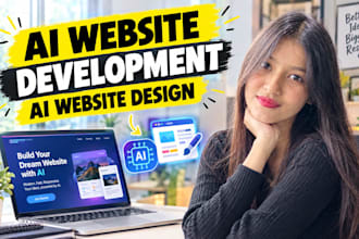 be your ai engineer for ai website development and ai website design