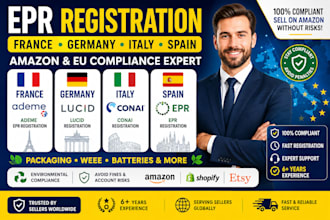 register france germany italy spain epr for amazon packaging weee