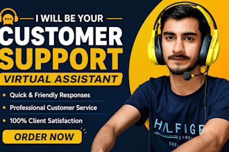 provide virtual customer support for startups agencies and businesses