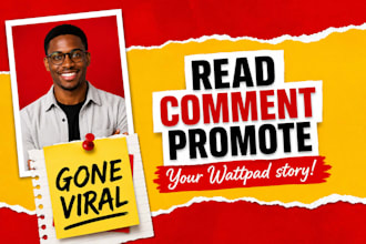 read comment promote proofread wattpad story in 24 hours wattpad promotion