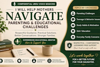 help mothers navigate parenting and educational challenges
