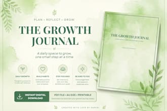 create aesthetic digital journal design