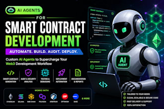 build ai agents for smart contract development and auditing