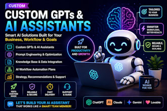 build custom gpts and ai assistants for your business