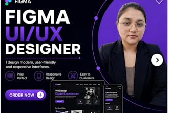 create clean and modern UI UX wireframes in figma