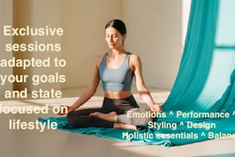guide you with custom wellness lifestyle session