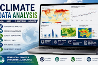 analyze climate and environmental data for your project