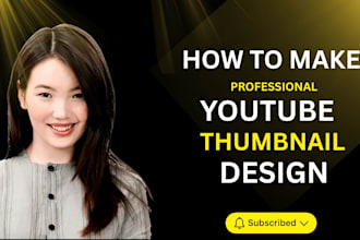 create professional canva designs and youtube thumbnails