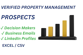 build verified property management leads email and linkedin