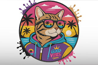 do professional embroidery digitizing for logo in dst pes files