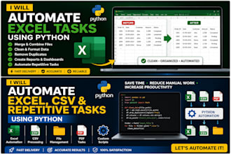 automate excel tasks using python