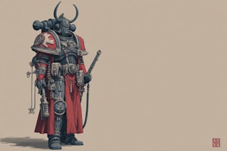 draw a favorite space marine 40k warhammer art