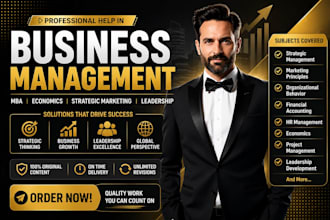 do business, management, economics, leadership, marketing, hrm and MBA