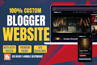 build a custom responsive blogger website
