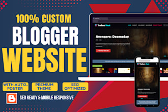 build a custom responsive blogger website