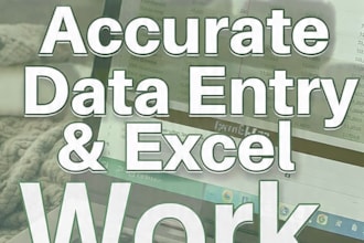 do fast and accurate data entry in excel and google sheets