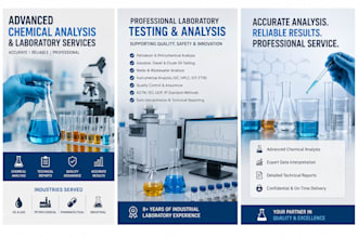 provide, oil and gas and chemical laboratory analysis and technical reports