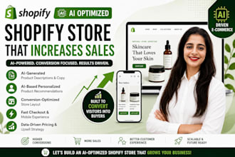 build an ai optimized shopify store that increases sales