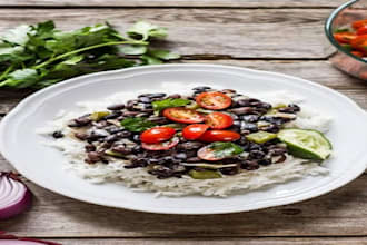 cook rice and beans