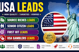 source riches senior citizen leads, first hit sweeps leads, USA gamblers leads