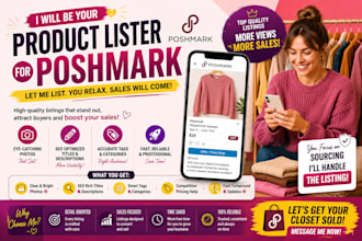 manage your poshmark store and product listings