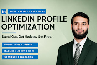 create a keyword optimized linkedin profile for recruiters and clients