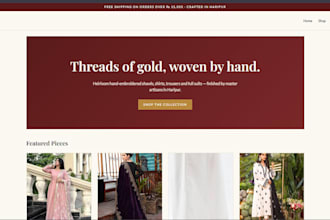build responsive html css javascript website