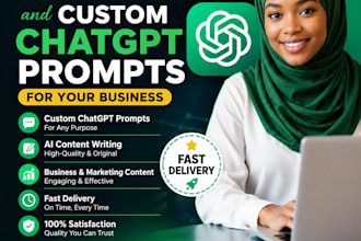 create ai content and chatgpt prompts for your business