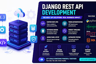 build a python django rest API using django rest framework