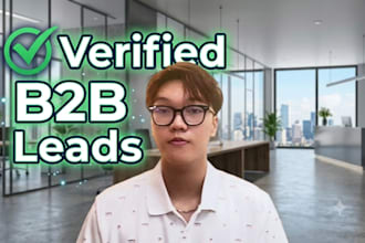build a targeted b2b prospect list with verified leads