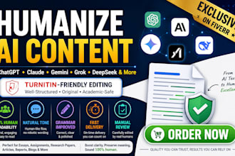 humanise ai content, claude ai, chatgpt, gemini, and any ai writing