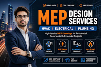 provide professional mep and hvac design services