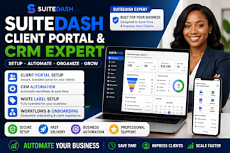 setup suitedash client portal suitedash  crm automation white label and workflow