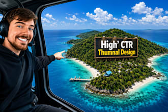 design high CTR thumbnail