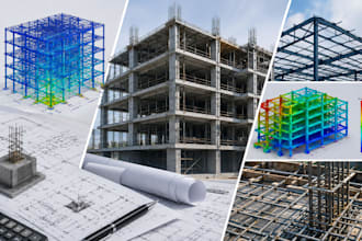 draw structural and mep drawings for building