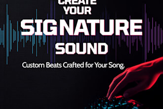 create an original exclusive beat dancehall rnb rap