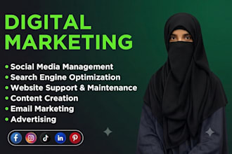 do digital marketing social media and SEO