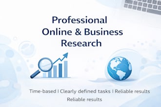 deliver accurate web research