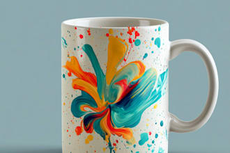 do coffee mug design, custom mug design