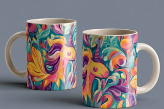 awesome custom mug design