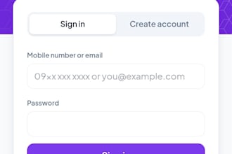 create a delivery app