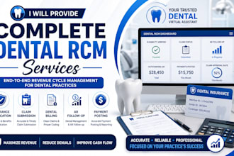 provide complete dental rcm insurance verification services