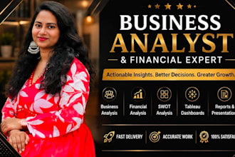 do business analysis and financial analysis