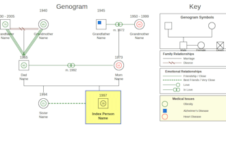 create a genogram in 10 hours