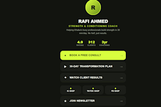 setup linktree bio page, instagram shop, tiktok and facebook shop