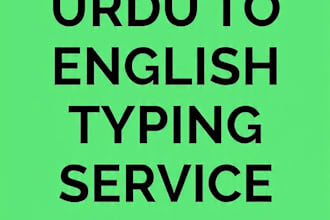fast urdu english typing and PDF to word