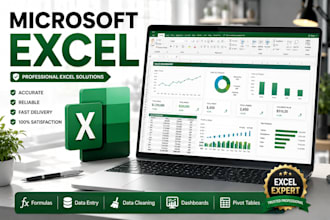 create,format,automate and fix microsoft excel spreadsheets